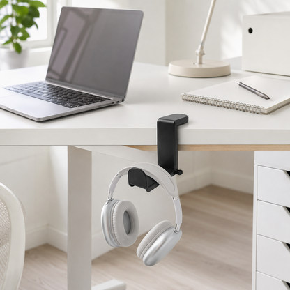 🎧 Desk Upgrade | ABS Clamp Headphone Holder | Space Saving Solution