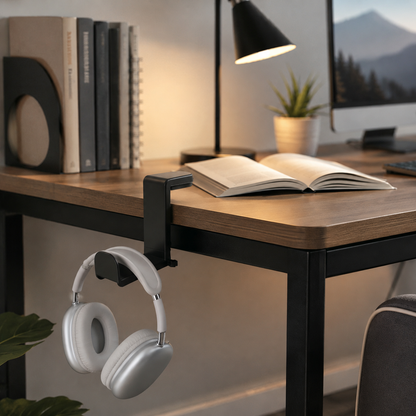 🎧 Desk Upgrade | ABS Clamp Headphone Holder | Space Saving Solution