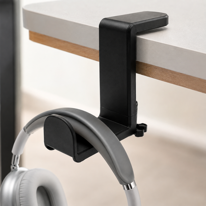 🎧 Desk Upgrade | ABS Clamp Headphone Holder | Space Saving Solution