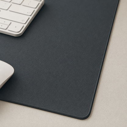 🖤 Workspace Essential | Premium Leather Desk Mat | Minimal Office Upgrade