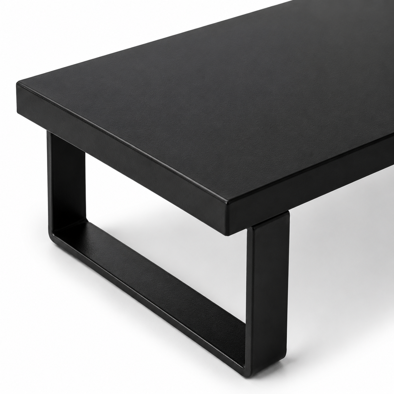🖤 Desk Upgrade | Premium Metal Monitor Riser | Modern Office Essential