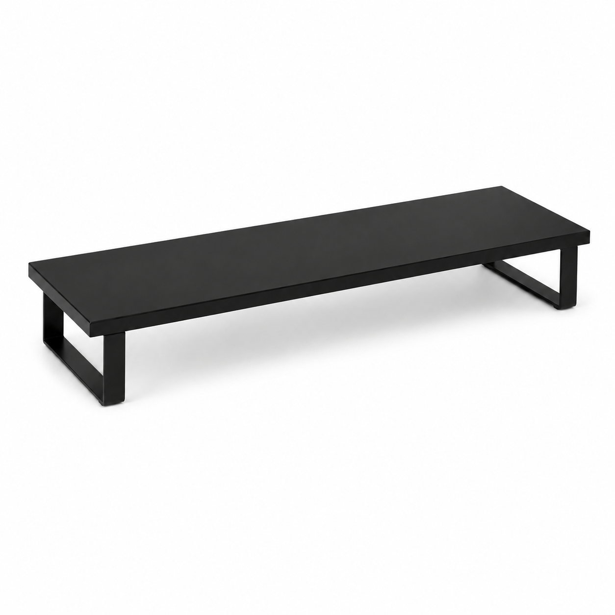 🖤 Desk Upgrade | Premium Metal Monitor Riser | Modern Office Essential