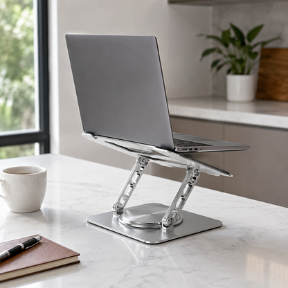 💻 Adjustable Laptop Stand | Foldable Metal Riser
