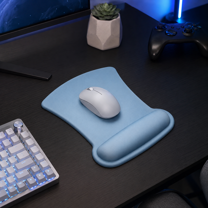 🖱️ Ergonomic Mouse Pad | Cushioned Wrist Support