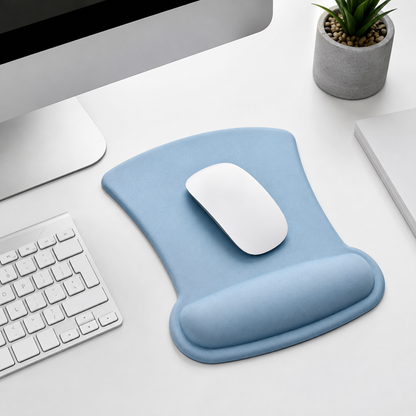🖱️ Ergonomic Mouse Pad | Cushioned Wrist Support