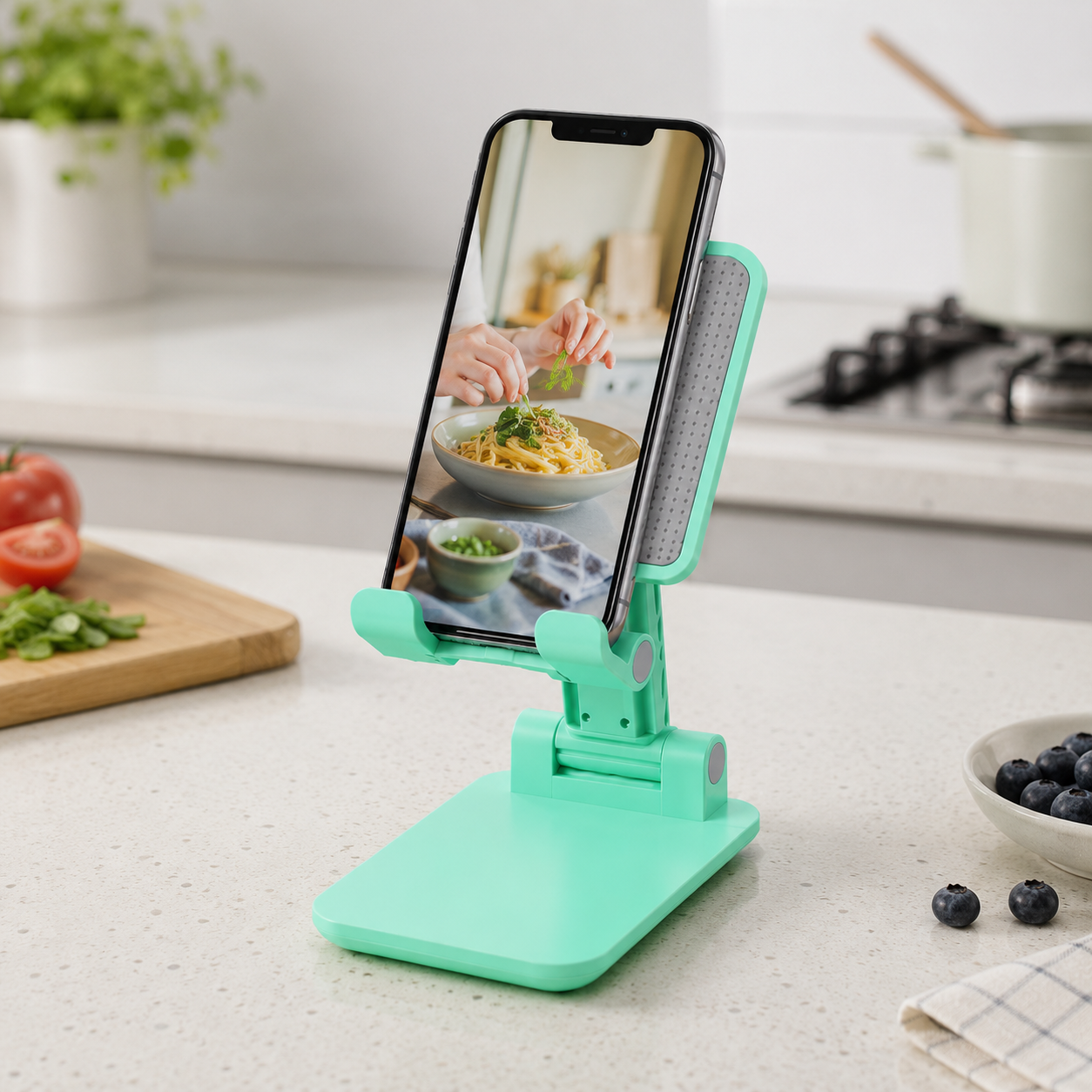 📱 Adjustable Phone Stand | Foldable Desktop Holder