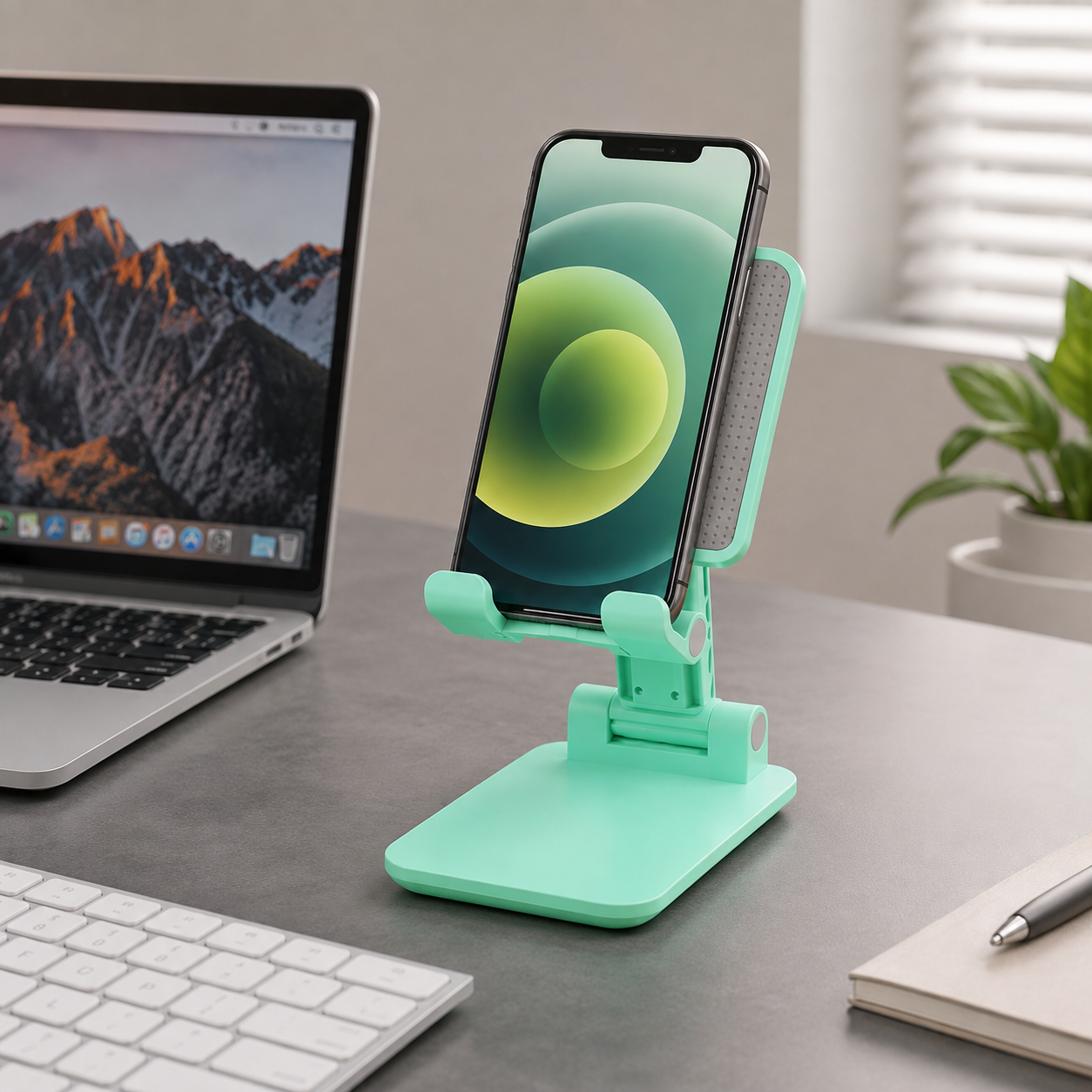 📱 Adjustable Phone Stand | Foldable Desktop Holder