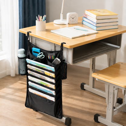 ✨ Desk Organizer | Durable Fabric Storage | Study Room & Office Use | Smart Space-Saving Design