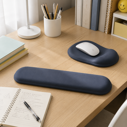 ✨ Wrist Rest Pad | Soft Memory Foam Material | Gaming Desk & Office Setup | Ergonomic Comfort Design