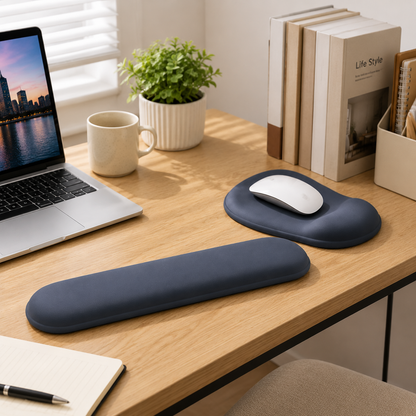 ✨ Wrist Rest Pad | Soft Memory Foam Material | Gaming Desk & Office Setup | Ergonomic Comfort Design