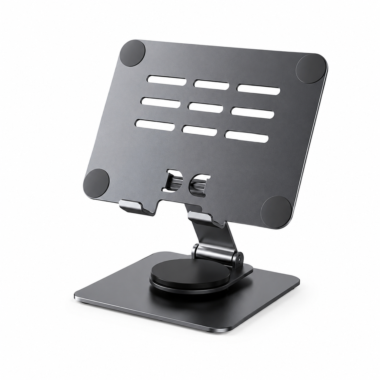 🖥️ Adjustable Tablet Stand | Aluminum Alloy Structure | Office Desk & Home Setup | Minimal Modern Design