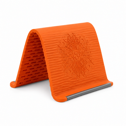 🧡 Phone Stand Holder | Flexible Silicone Material | Desk Office & Home Use | Modern Minimal Comfort