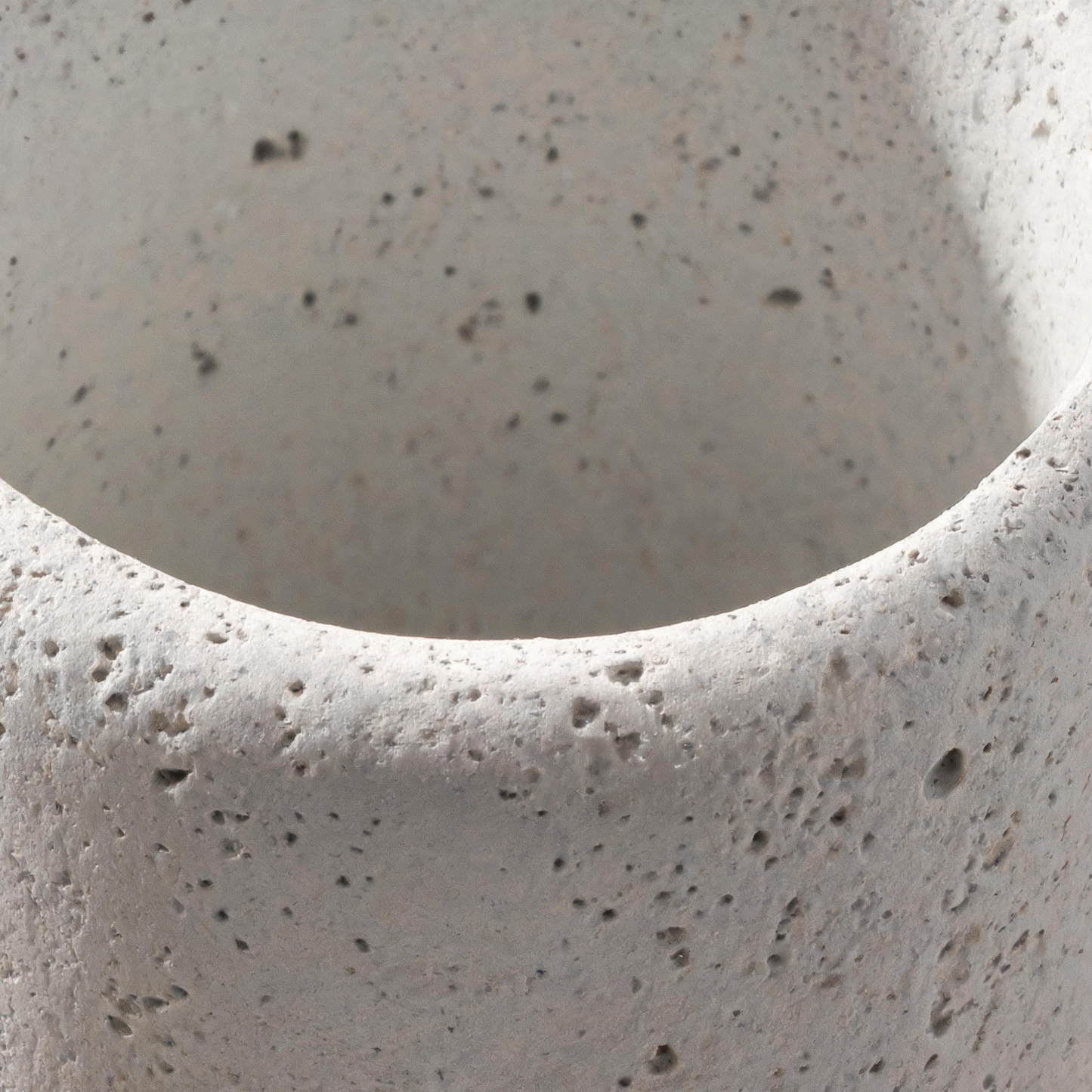 🤍 Gift-Worthy | Stone Texture Desk Decor | Minimal Pencil Holder Charm