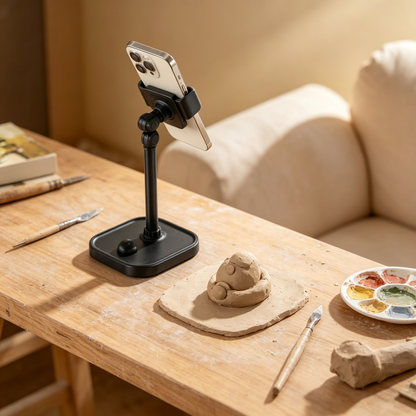 📱 Adjustable Phone Stand | Desktop Mobile Holder